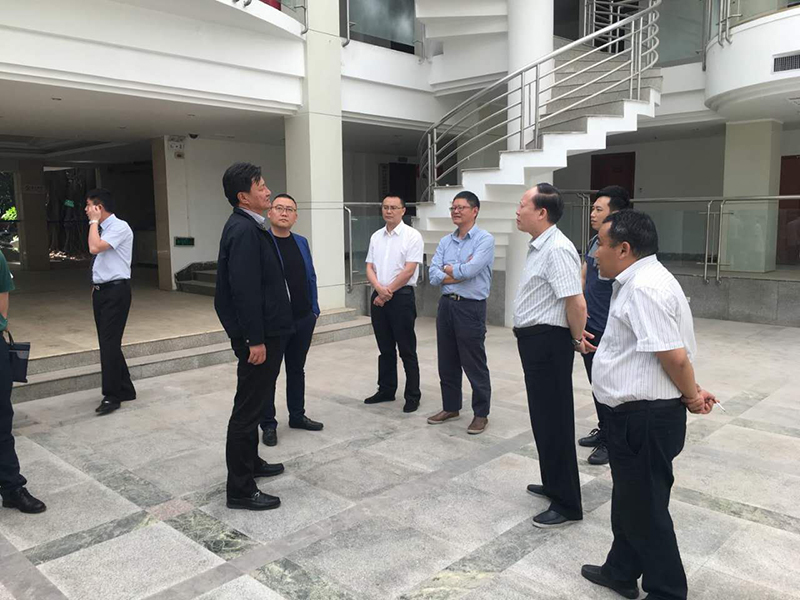 陳大智、李昌鵬視察紅格駐地